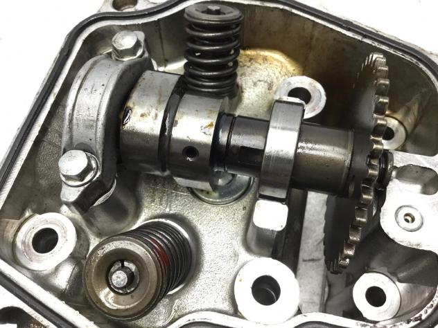 HONDA FORESIGHT 250 TESTA TESTATA HEAD E CARTER COPERCHIO CASTELLETTO 1998 2004 - Foto 7