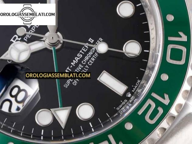Rolex Replica GMT MASTER II 126720 904L SS 1:1 MIGLIORE EDIZIONE SUL BRACCIALE OYSTER 3285 - Foto 5