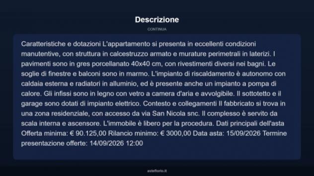 Immobile in asta di 38 m², box auto in vendita a Serre - Foto 18
