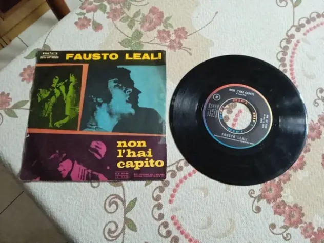 45 Giri Fausto Leali - Un'Ora Fa / Non L'hai Capit - Foto 2