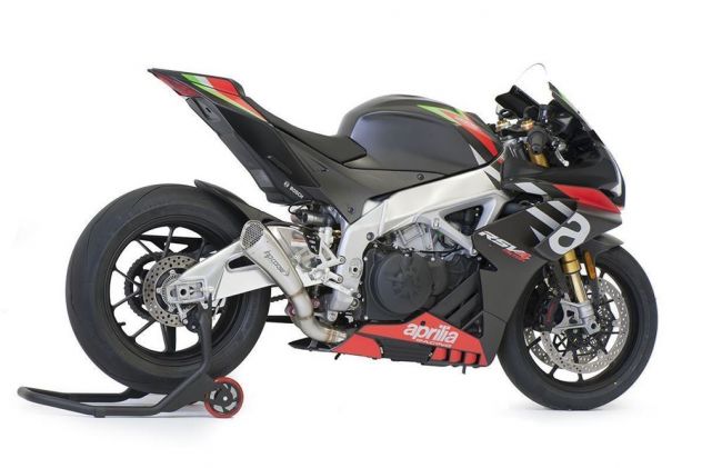 Terminale di scarico per Aprilia Rsv4 1100 Arrow Pista Carbon Titanium - Foto 2