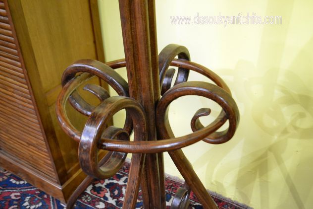 Attaccapanni a otto braccia stile Thonet - Foto 5