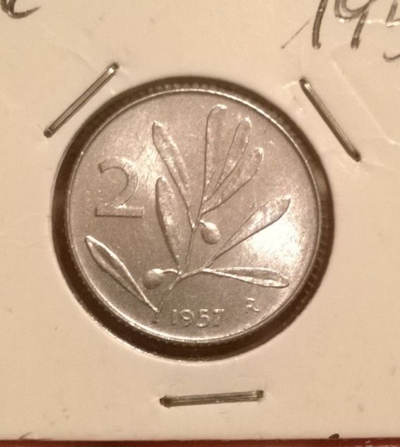 Monete 2 lire 1953 e 1959 - Foto 3