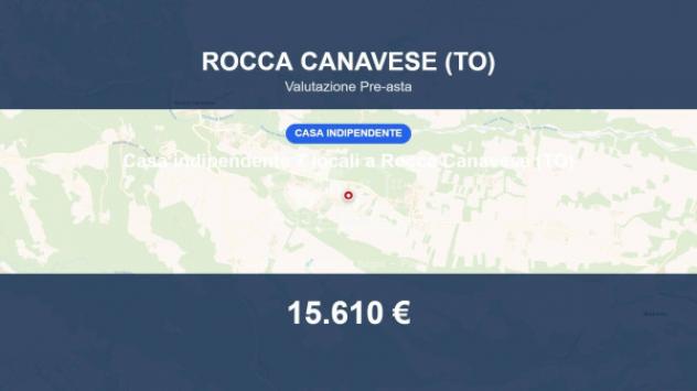 Immobile in asta di 275 m² con più di 5 locali in vendita a Rocca Canavese