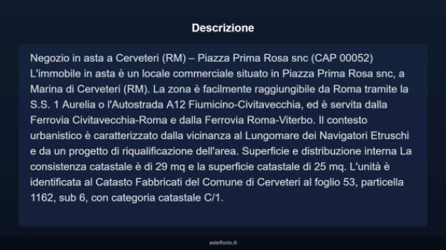 Immobile in asta di 29 m² in vendita a Cerveteri - Foto 9