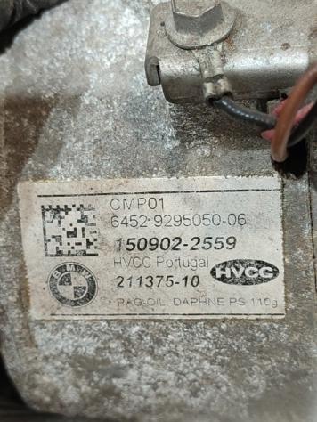COMPRESSORE A/C BMW Serie 2 Active Tourer (F45) 9295050 6452-9295050-06 B47D20A diesel 1995 (1418) - Foto 4