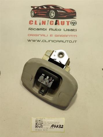 CINTURA DI SICUREZZA POSTERIORE CENTRALE SKODA Roomster 1° Serie 5J7857807 RAA BTS (06)