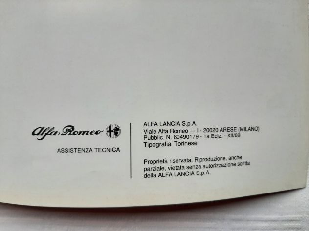 ALFA 33 SPORT WAGON USO E MANUTENZIONE  ORIGINALE - Foto 5