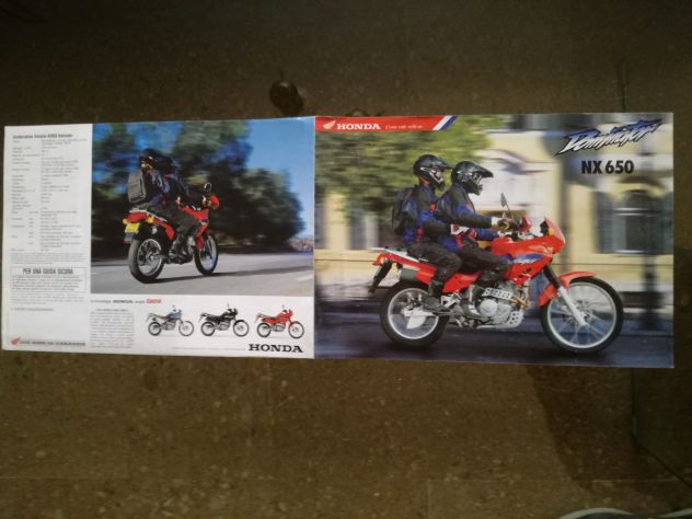 DEPLIANT HONDA DOMINATOR - Foto 3