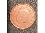 Moneta Euro 5 Cent Belgio 1999