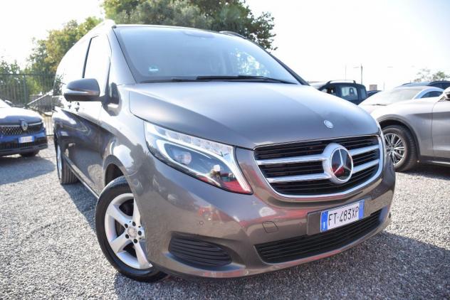 MERCEDES Classe V - 7 POSTI - 220CDI 163CV AUTOM. Executive Long - GANCIO TRAINO - SENSORI - CAM - CRUISE - BT - NAVI - ADAS - FULL LED