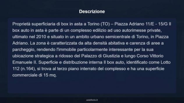 Immobile in asta di 15 m² in vendita a Torino - Foto 3