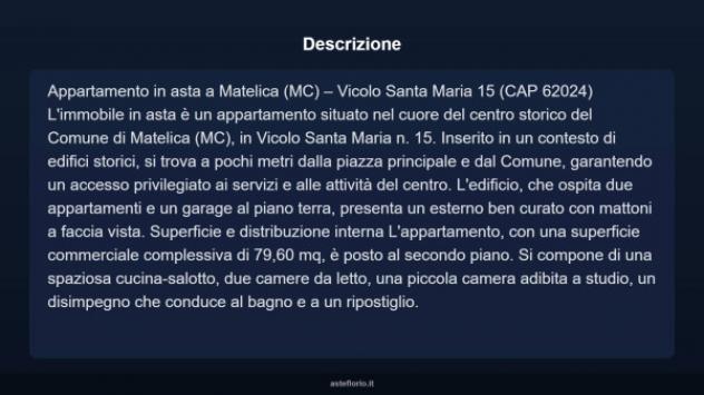 Immobile in asta di 79 m² in vendita a Matelica - Foto 7