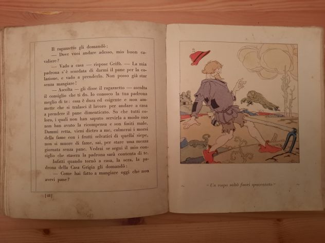 Raro libro illustrato di fiabe del 1920 completo di tutte le pagine - Foto 7
