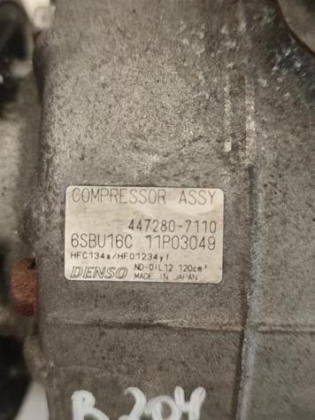 COMPRESSORE A/C MERCEDES Classe B W246 2° Serie A0038304660 447280-7110 651901 diesel 1796 (12) - Foto 2