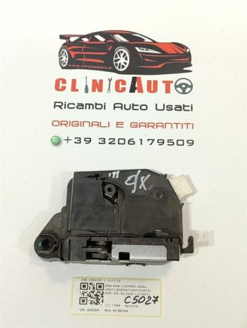 SERRATURA ANTERIORE DESTRA MINI Cooper 2° Serie 0556767 N12B16A (0613)