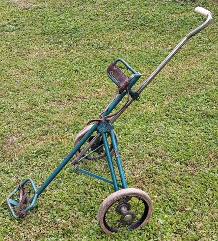 CARRELLO PORTAMAZZE DA GOLF VINTAGE - Foto 4