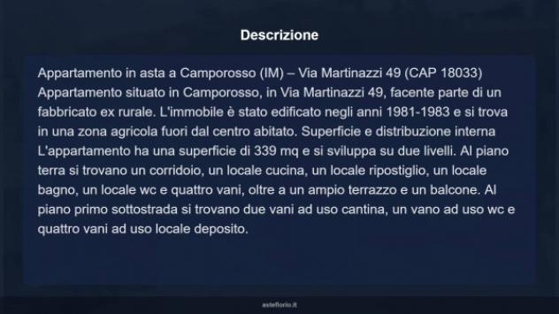 Immobile in asta di 339 m² con più di 5 locali in vendita a Camporosso - Foto 8