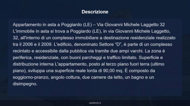 Immobile in asta di 90 m² in vendita a Poggiardo - Foto 10