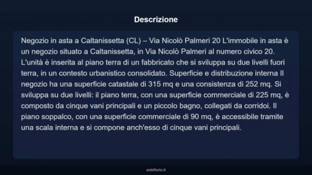 Immobile in asta di 252 m² in vendita a Caltanissetta - Foto 4