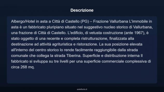 Immobile in asta di 268 m² in vendita a Città di Castello - Foto 9