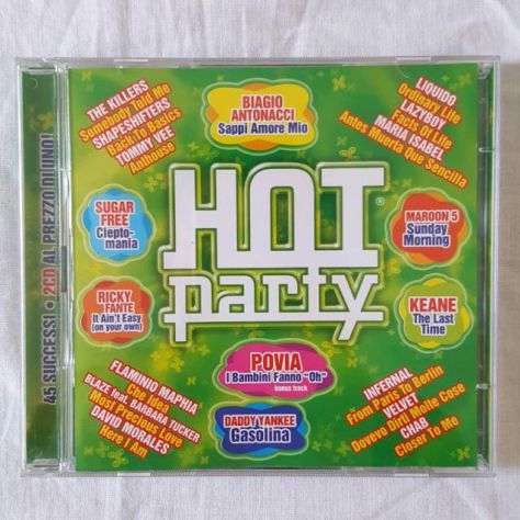 Hot Party Spring 2005 - Universal Music - Genere Dance/Pop - 2CD Originali