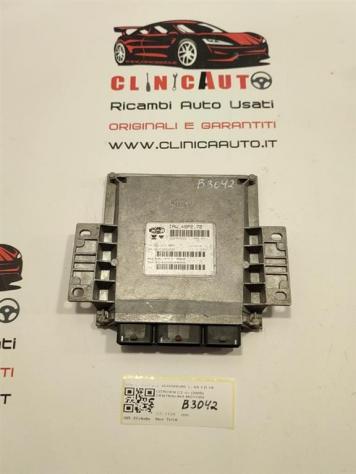CENTRALINA MOTORE CITROEN C3 2° Serie IAW48P272 9648568480 TU1A bifuel/gas 1124 (0510)