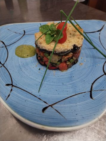Cuoco italiano mediterraneo