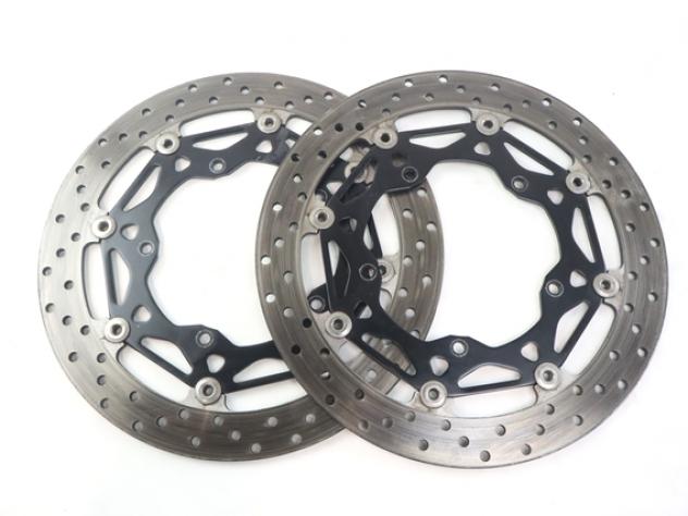 YAMAHA MT-10 SP 2CR2581T0000 COPPIA DISCHI FRENO ANTERIORI 17 - 20 FRONT BRAKE DISCS - Foto 2