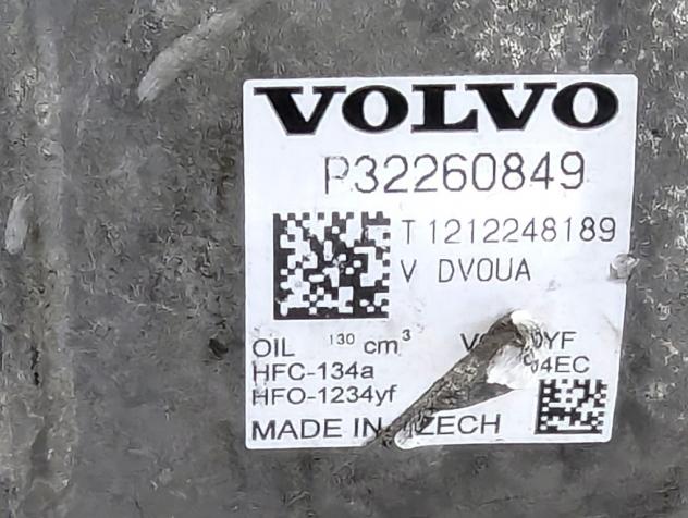 32260849 COMPRESSORE CLIMATIZZATORE CLIMA A/C VOLVO XC40 1.5 B 95 KW 5P (2021) RICAMBIO USATO - Foto 5