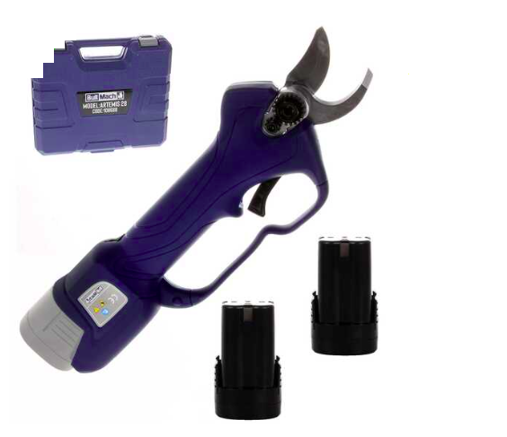 Forbice a batteria Bullmach 28 con valigetta e 2 batteria 16.8V 2Ah