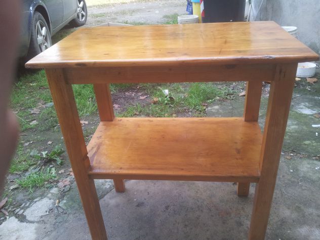 ANTICO TAVOLINO IN LEGNO