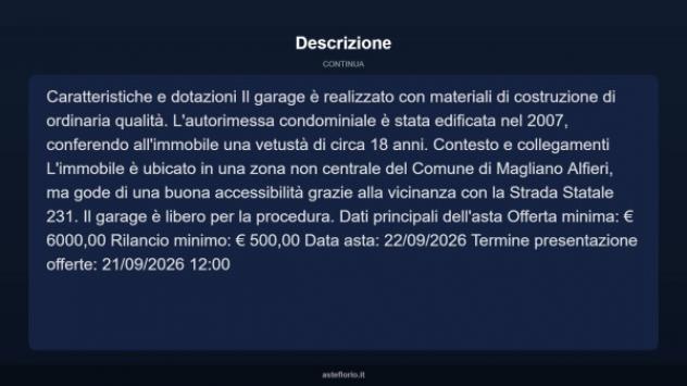 Immobile in asta di 15 m² in vendita a Magliano Alfieri - Foto 4