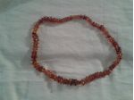 COLLANA IN RESINA IMITAZIONE AMBRA