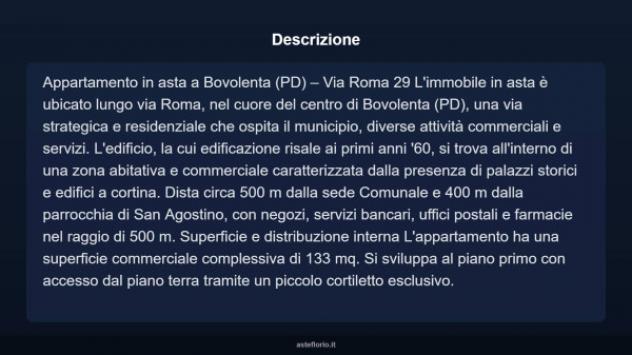 Immobile in asta di 133 m², box auto in vendita a Bovolenta - Foto 4