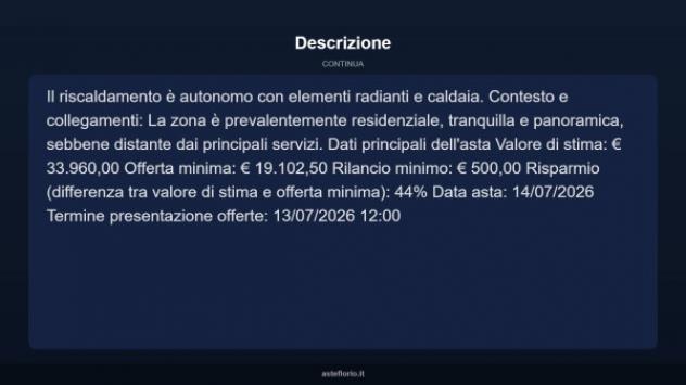 Immobile in asta di 48 m² in vendita a Castiglione del Lago - Foto 12