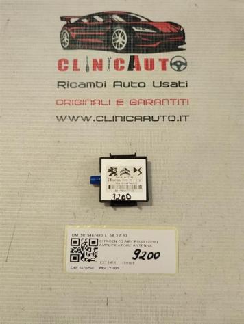 AMPLIFICATORE ANTENNA CITROEN C5 Aircross 9815467480 (18)