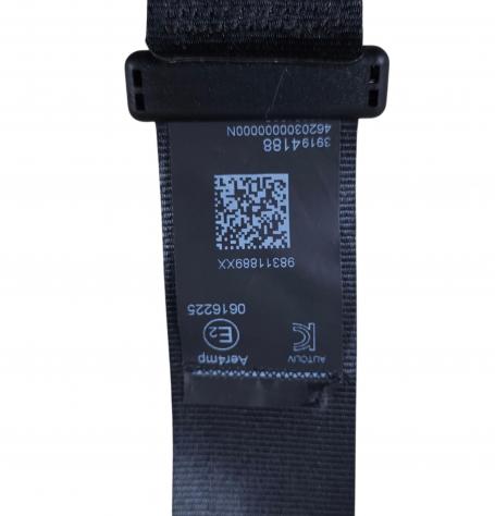 CINTURA DI SICUREZZA POSTERIORE DX CON PRETENSIONATORE CITROEN C3 AirCross 98311889XX (17) - Foto 8