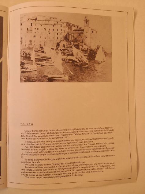 Libro "...per ricordare" la storia di Lerici (La Spezia) e frazioni, del 1980 - Foto 8