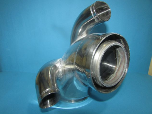 GOMITO/RISER in ACCIAIO INOX AISI 316L COMPATIBILE CON MOTORE: VOLVO PENTA - Foto 3