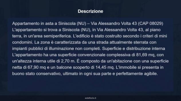 Immobile in asta di 81 m² in vendita a Siniscola - Foto 8