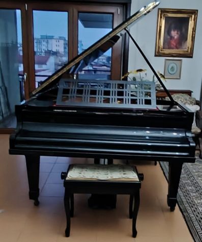 Pianoforte Geyer tedesco mezza coda