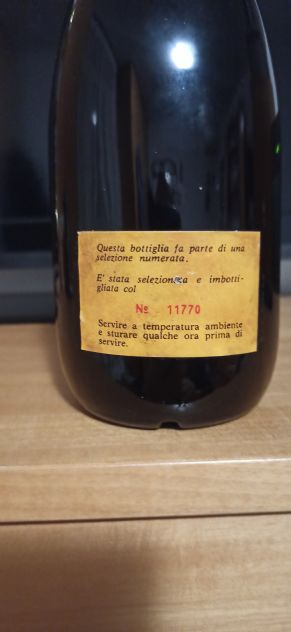 VENDO BOTTIGLIA DI VINO BAROLO DOC 1973 - Foto 2