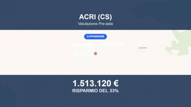 Immobile in asta di 39147 m² in vendita a Acri