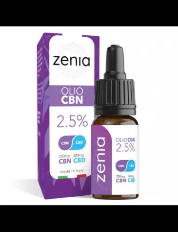 Zenia Olio CBN 2,5% + CBD 5%