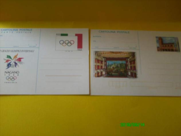 Francobolli cartoline commemorative emesse poste italiane - Foto 4