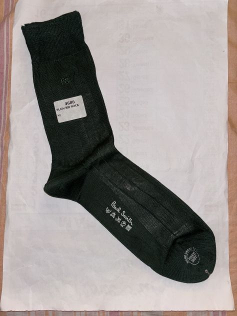 UN PAIO DI CALZE NUOVE DA UOMO FIRMATE ORIGINALI”PAUL SMITH” - Foto 4