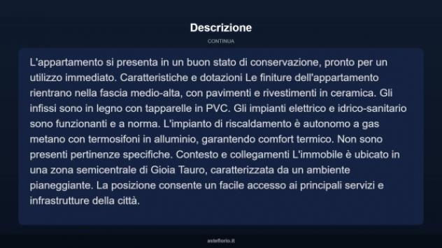 Immobile in asta di 152 m² in vendita a Gioia Tauro - Foto 9