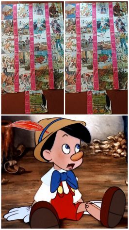 Pinocchio, le fiabe sonore, n. 21 dischi 45 giri.