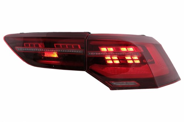FARI POSTERIORI FULL LED VOLKSWAGEN GOLF 8 FRECCIA DINAMICA ROSSI - Foto 7
